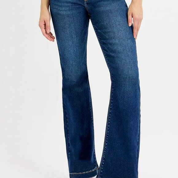 RISEN Full SIze Tummy Control Mid Rise Flare Jeans‎ Plus SIze - Picture 3 of 7